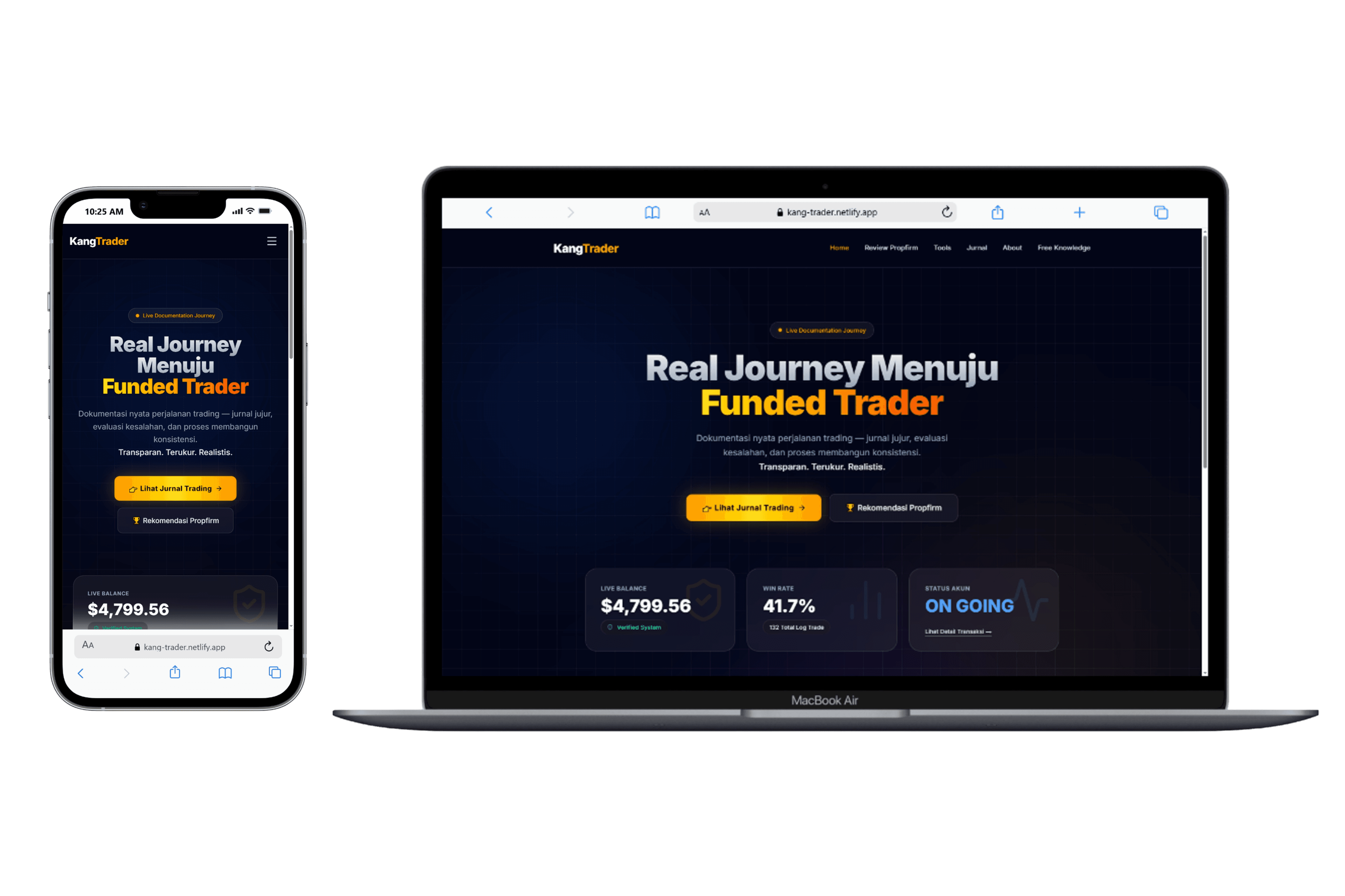KangTrader: Automated Trading Journal with MT5 Integration